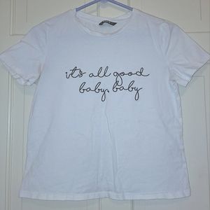 Women’s It's all good baby biggie smalls short sleeve shirt top party lyrics rap